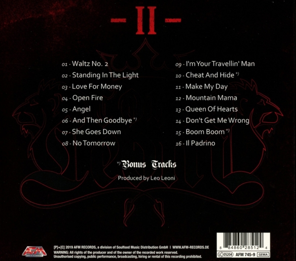 II (Digipak + Bonus) 1