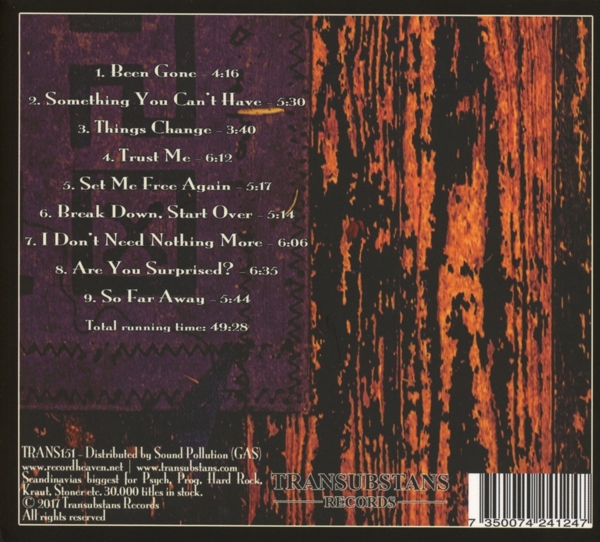 Things Change (Digipak) 1
