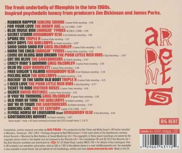 Feeling High-The Psychedelic Sound Of Memphis 1