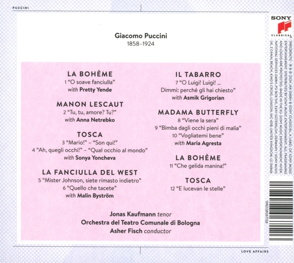 Puccini: Love Affairs (Deluxe Version) 1