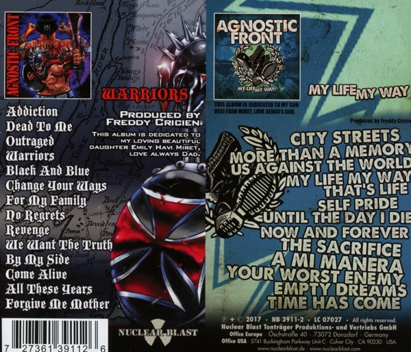Warriors/ My Life-May Way 1