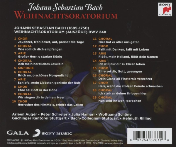 Bach: Weihnachtsoratorium (Auszüge) 1