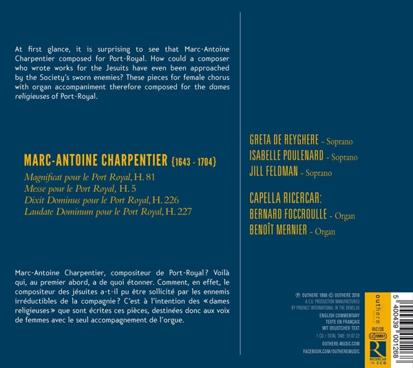 Magnificat/ Messe pour le Port Royal/ Dixit Dominus/ 1