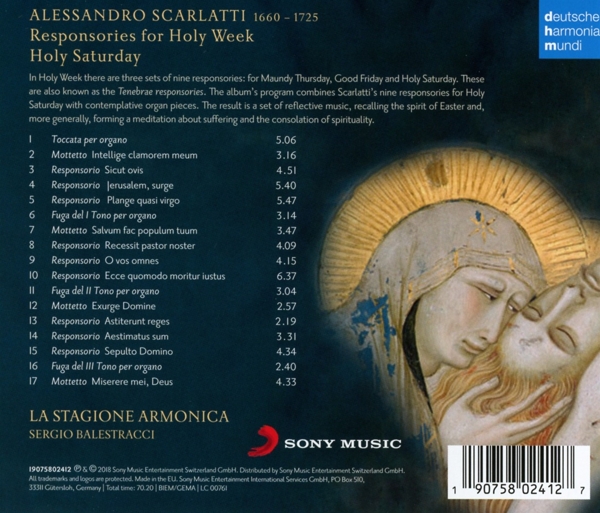 Easter Responsori o.t.Holy Week-The Holy Saturday 1