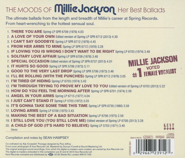 The Moods Of Millie Jackson-Her Best Ballads 1