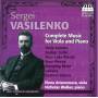 Elena Artamonova / Nicholas Walker - Vasilenko Music for Viola and Piano cpl.
