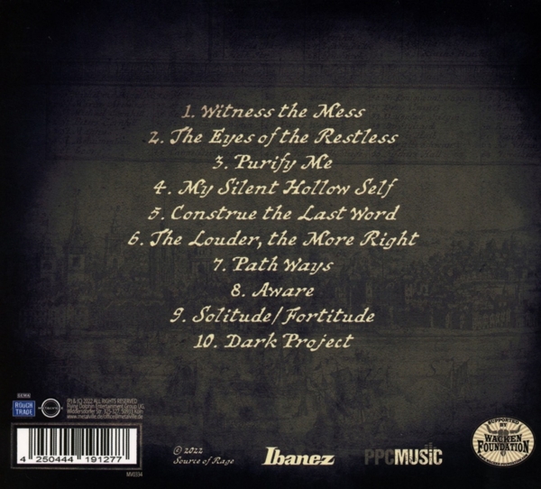 Witness The Mess (CD Digipak) 1