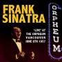 Frank Sinatra - Live At The Orpheum Vancouver 1957