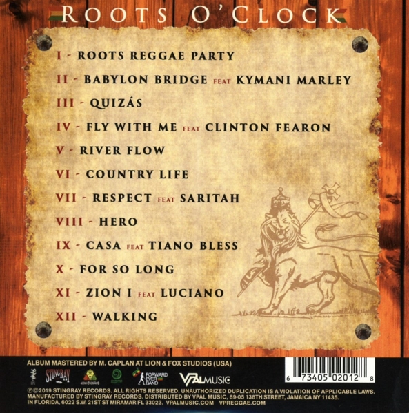 Roots O\'Clock 1