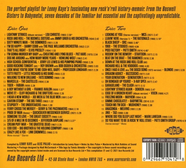 Lenny Kaye Presents Lightning Striking 1