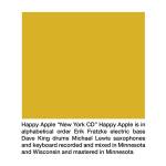Happy Apple - New York CD