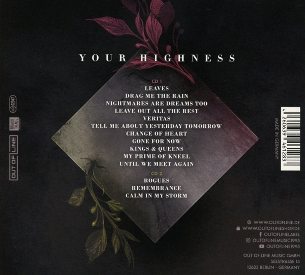 Your Highness (Ltd.Deluxe 2CD Edition) 1