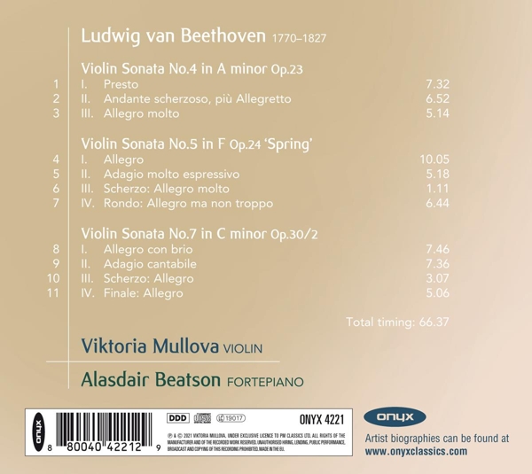 Violinsonaten Opp.23., 25 & 30 2 1