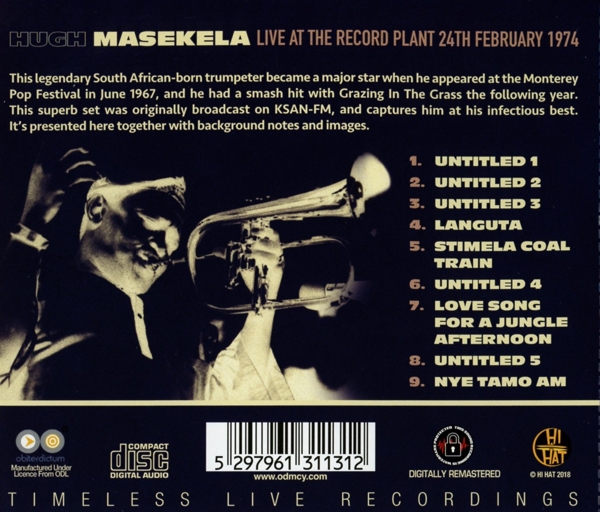 Live At The Record Plant 1974 1
