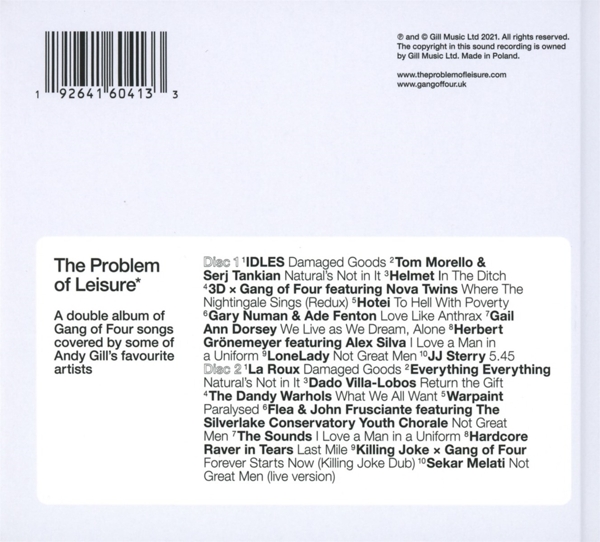 The Problem Of Leisure (2CD Casebound Book) 1