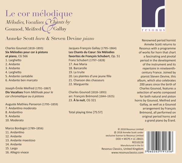 Le cor melodique 1