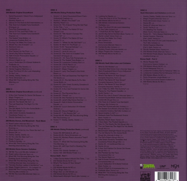 200 Motels (Ltd.6CD Box) 1