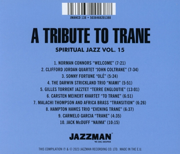 Spiritual Jazz 15: A Tribute To Trane 1