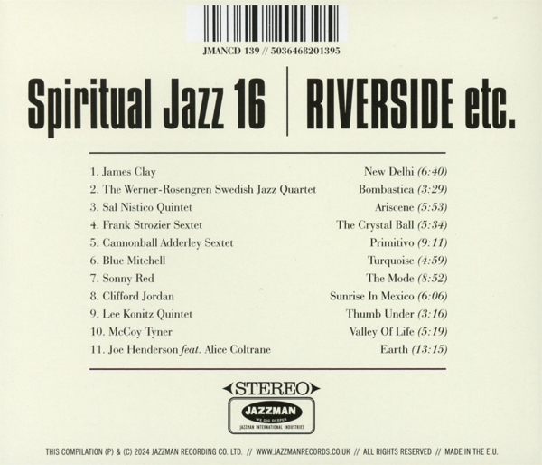 Spiritual Jazz 16: Riverside etc. 1