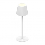 Synergy 21 Led - Tischleuchte Akku, outdoor IP54, Touch Switch dimmbar, weiss