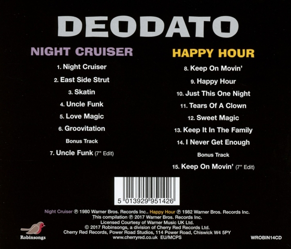 Night Cruiser/ Happy Hour (2 Classic Albums On 1CD) 2