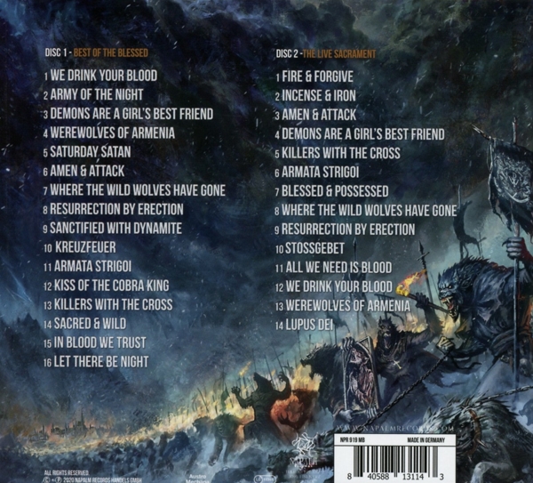 Best of the Blessed (2CD Mediabook) 1