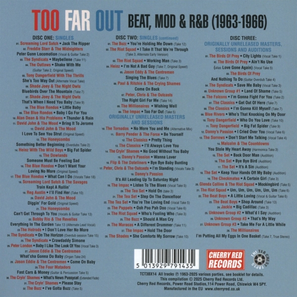 Too Far Out-Joe Meek\'s Tea Chest Tapes 1963-1966 1