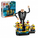 LEGO - 75582 Minions Gru und die Minions aus LEGO Steinen, Konstruktionsspielzeug