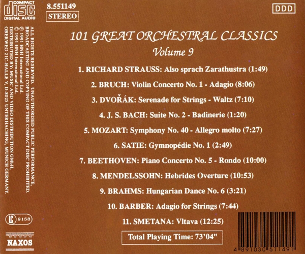 101 Great Orch.Classics Vol.9 1