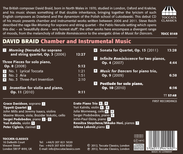 Chamber And Instrumental Music 1