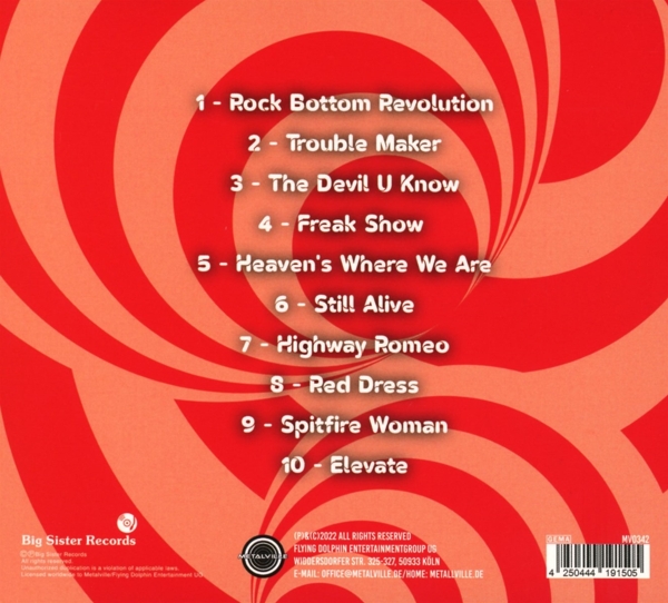 Elevate (CD Digipak) 1