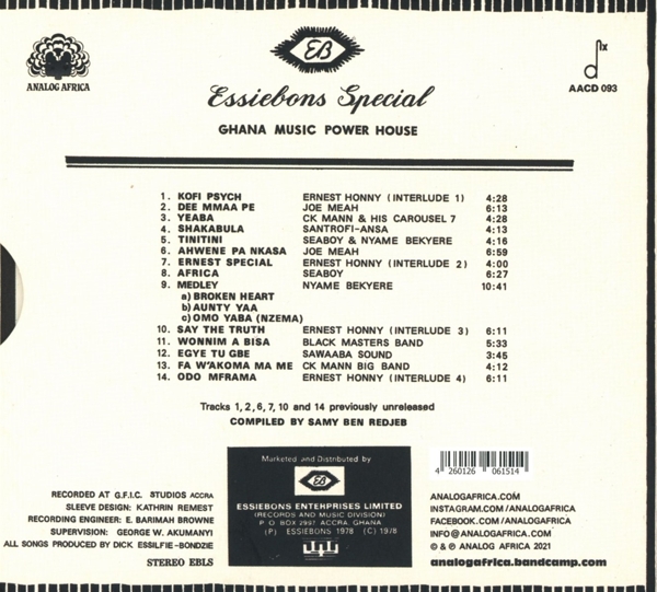 Essiebons Special 1973-1984 1