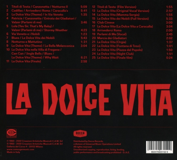La Dolce Vita 1