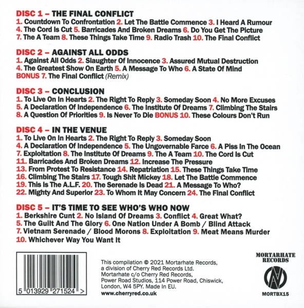 Statements Of Intent 1988-1994 (5CD Box Set) 1