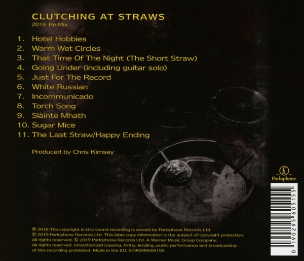 Clutching At Straws (2018 Re-Mix) 1