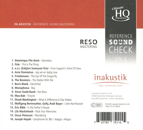 Reference Soundcheck, Vol. 2 ( 1
