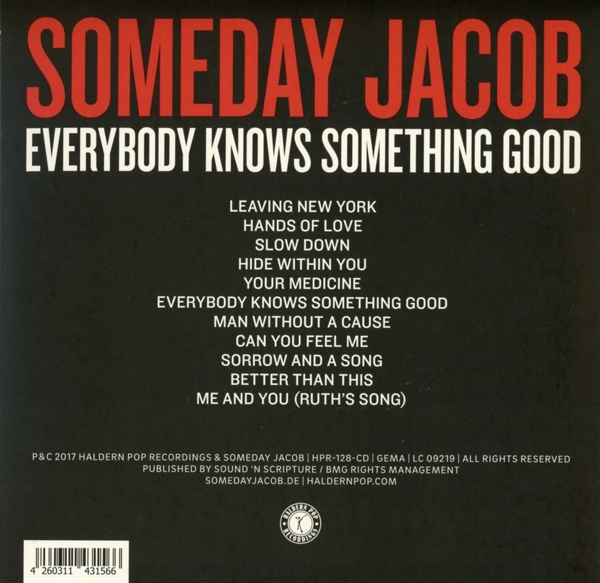Everybody Knows Something Good 1