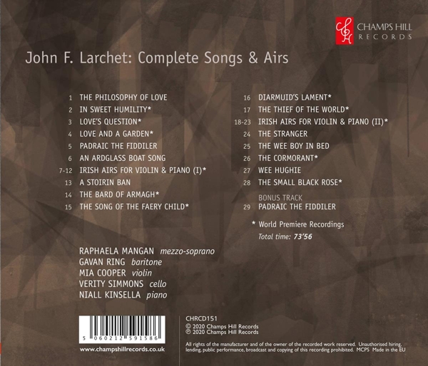 Complete Songs & Airs 1