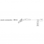 Snom - SNOM 7XX EHS Kabel fr Jabra/Plantronics
