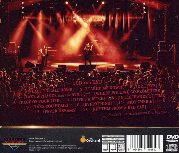 Hardline -Life Live (CD+DVD) -Frontiers CD+DVD Grooves.land/Playthek