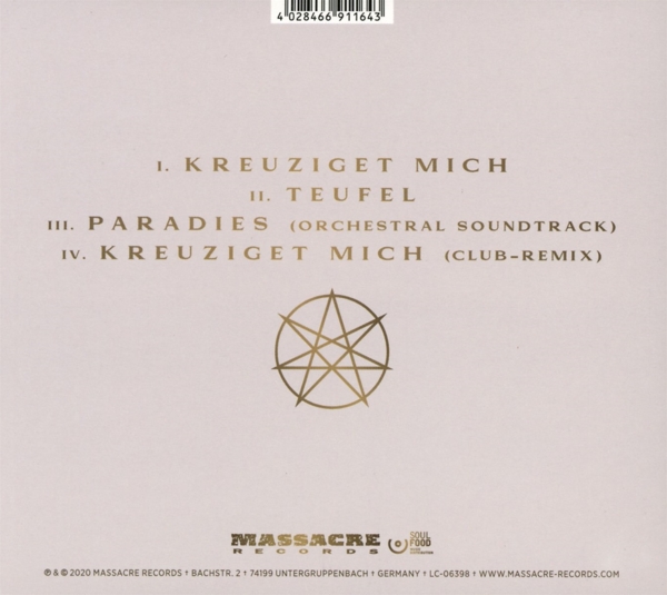 Kreuziget Mich (EP Digipak) 1