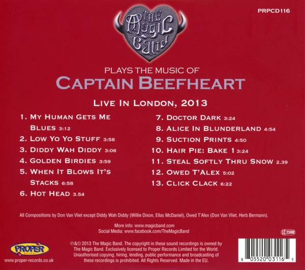 Music Of Captain Beefheart 1