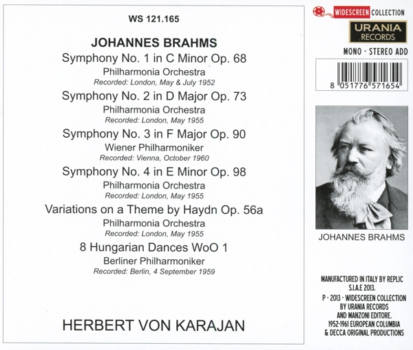 Karajan dirigiert Brahms 1
