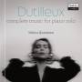 Vittoria Quartararo - Dutilleux:Complete Music For Piano Solo