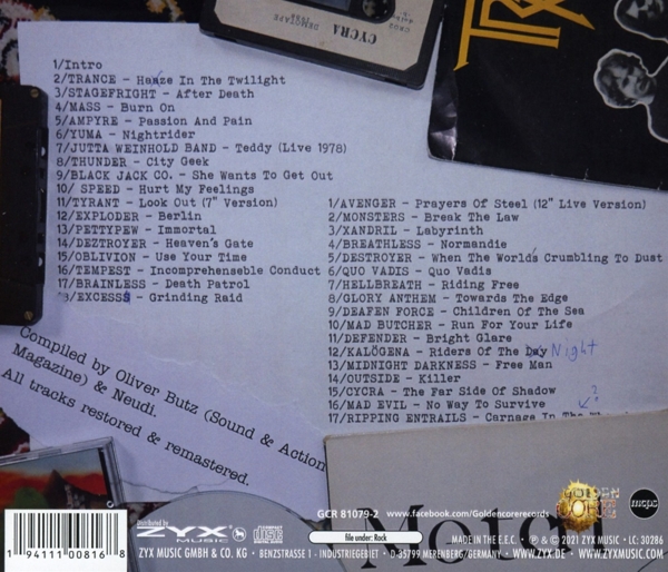 Sound And Action-Rare German Metal Vol.1 1