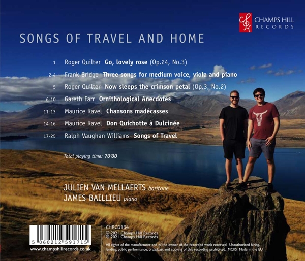 Songs of Travel and Home 1