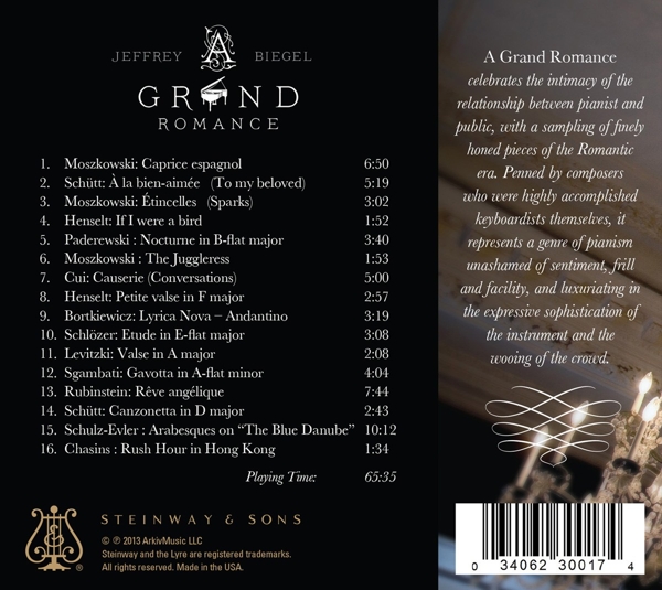 A Grand Romance-Klavierwerke 1