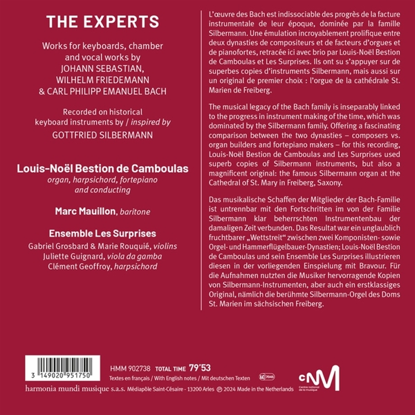 The Experts - The Bach & Silbermann Dynasties 1
