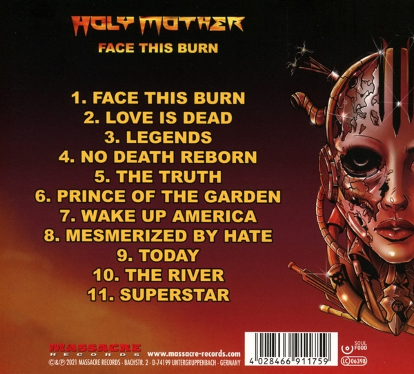Face This Burn (Digipak) 1