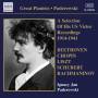 Ignaz Jan Paderewski - Us Victor Recordings 1914-1941